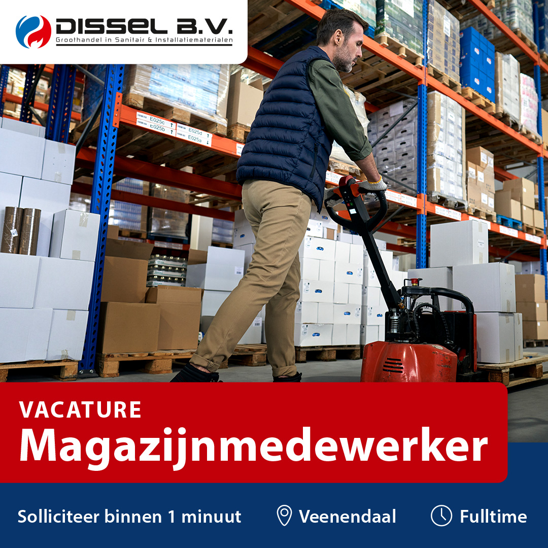 Vacature Magazijnmedewerker